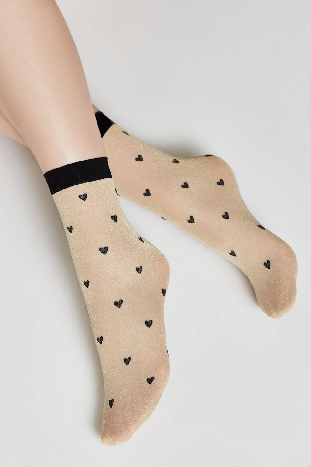 Conte The Shimmering Hearts - "Hearts" Designs Fantasy Socks